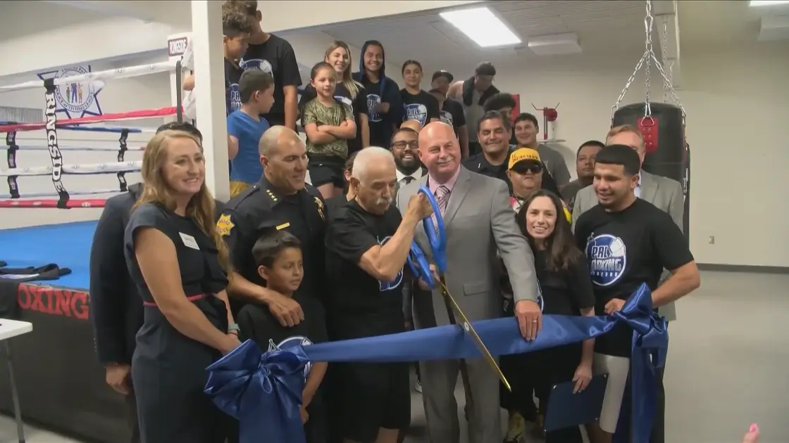 Fresno PAL Boxing gym